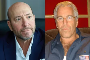 Jamie Rosenwald III (left) and Jeffrey Epstein (right)